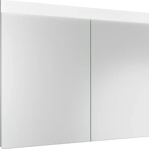 Armoire de toilette Keller Puro 2.0 LED Couleur d‘argent Couleur de lumière réglable en continu 2700-6500 K Produit De Marque
